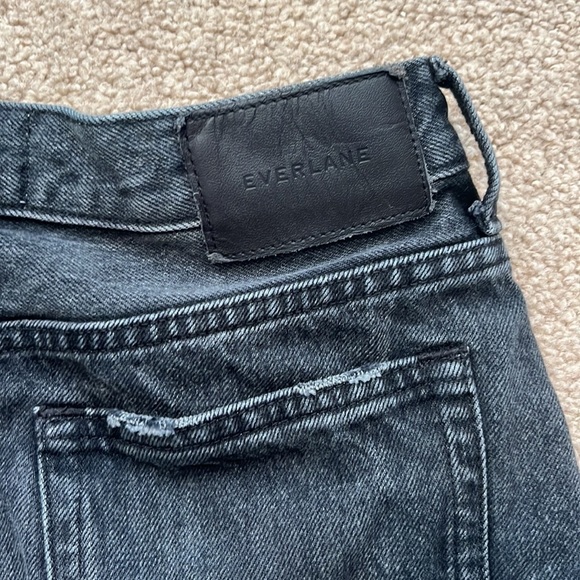 Everlane The Denim Black Skirt - Picture 5 of 8